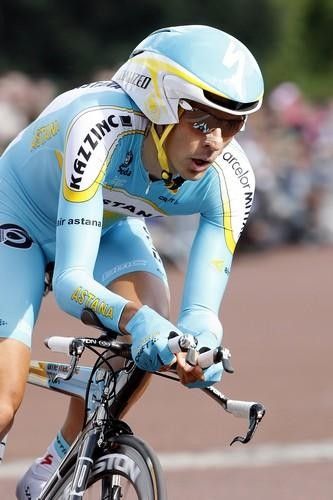 Andreas Kloden (Astana) showed his form is right on track by finishing second.