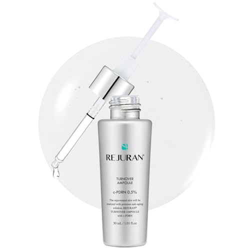 Rejuran&amp;reg; Turnover Ampoule, C-Pdrn&amp;reg; &amp;ndash; Original Salmon Dna Pdrn Face Serum for Rejuvenation, Firming, Hydration &amp;amp; Youthful Glow, Refines Skin Texture. Korean Skincare (1.01 Fl Oz)