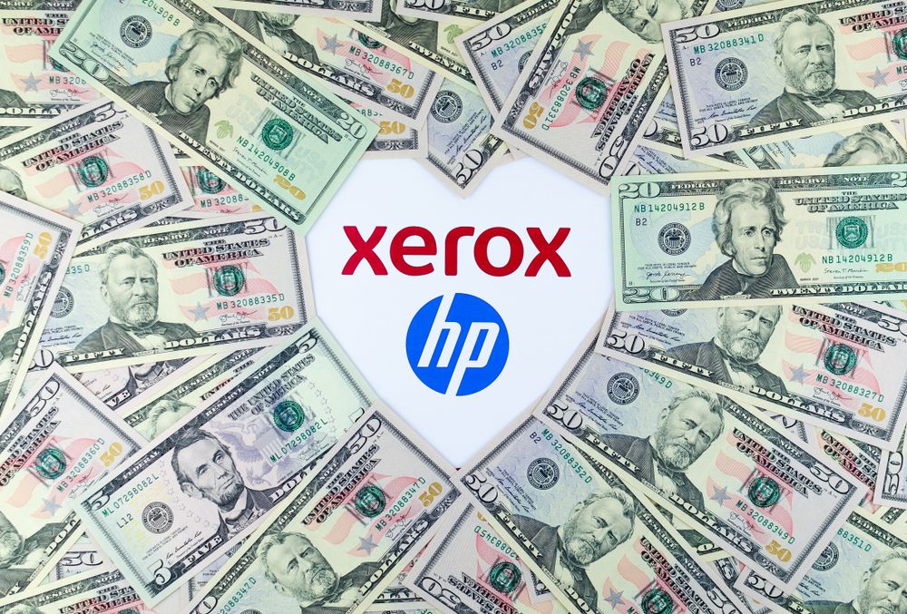 Xerox and HP Logo