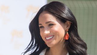 johannesburg, south africa october 02 meghan, duchess of sussex visit the tembisa township to learn about youth employment services on october 02, 2019 in tembisa, south africa photo by samir husseinwireimage