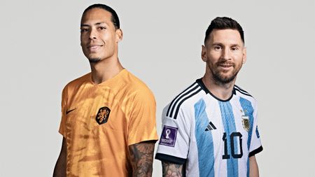 Netherlands captain Virgil van Dijk and Argentina skipper Lionel Messi  