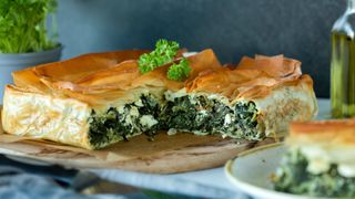 Feta and spinach pie