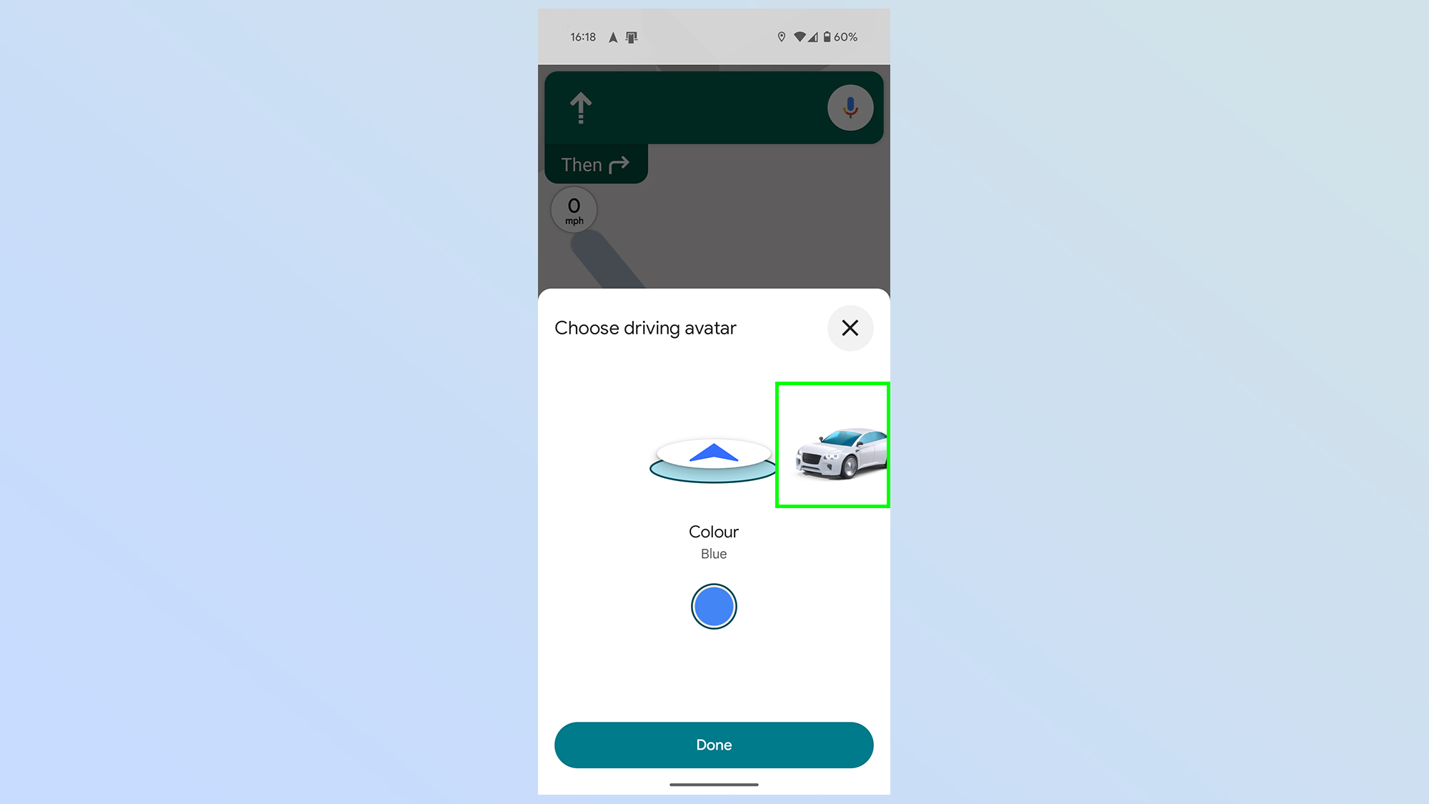 google maps how to change your user icon step by step