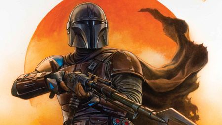 Star Wars: The Mandalorian #1 cover art by Adi Granov