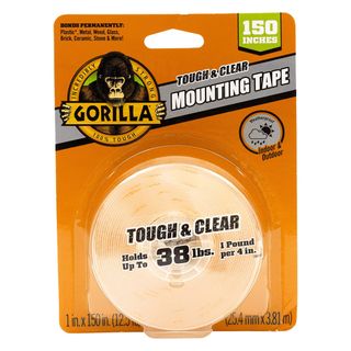 Pack of Gorilla double-sided adhesive mounting tape