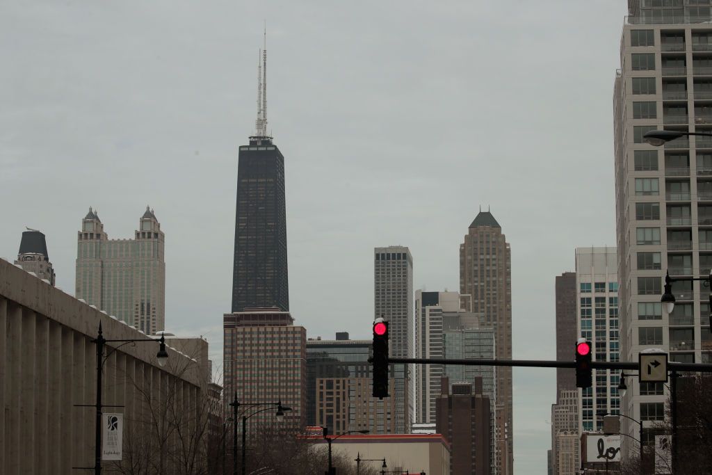 The John Hancock Center.