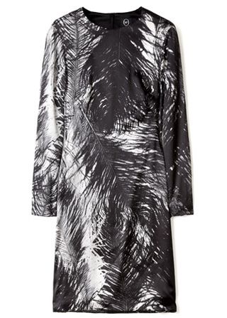 McQ Alexander McQueen feather print dress, £405