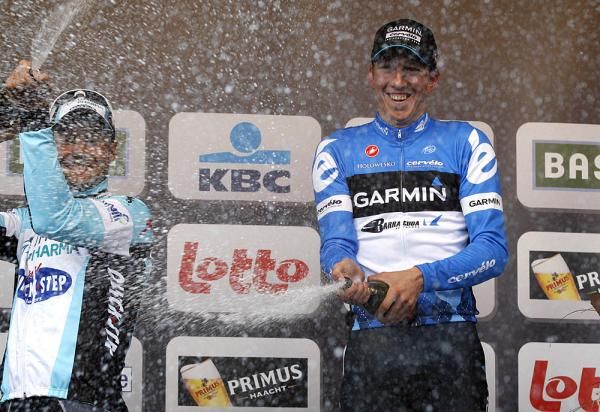 Chanpagne for Sep Vanmarcke (Garmin-Barracuda)