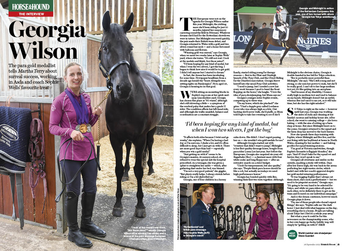 FT 2pp H&amp;amp;H interview Georgia Wil
