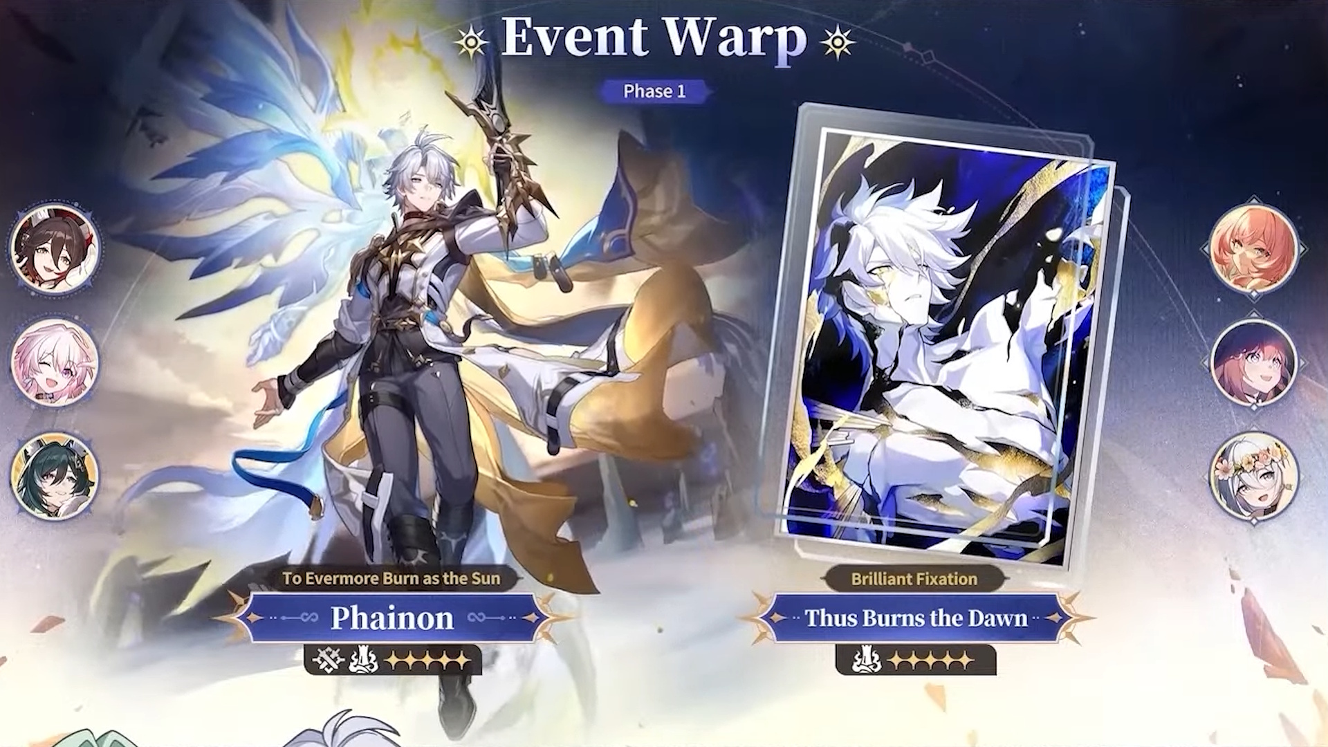Honkai Star Rail banners - Phainon and her signature Light Cone