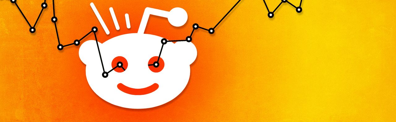 The Reddit logo.