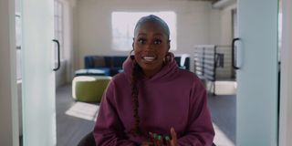 Issa Rae announcing a new venture