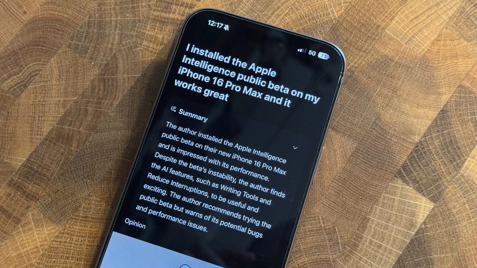 The 5 Best Apple Intelligence Tools You Can Try Right Now In Ios 18 1 Techradar The 5 Best Apple Intelligence Tools You Can Try Right Now In Ios 18 1 Techradar