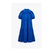 Oversize Poplin Dress – £29.99 | Zara 
