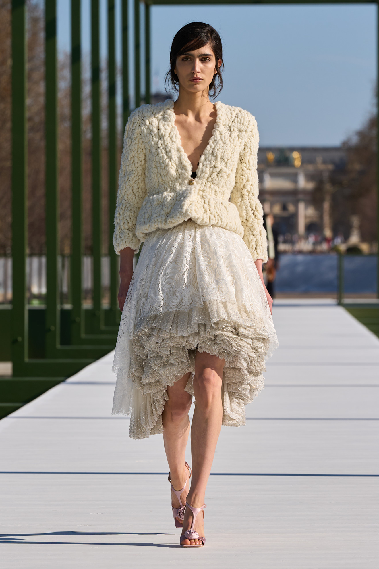 models on the Dior Fall 2026 runway at Paris Fashion Week