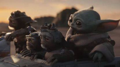 Baby Yoda and some Anzellans in The Mandalorian and Grogu trailer