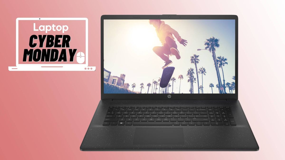 This HP 17-inch laptop is discounted from $500 to $300 today