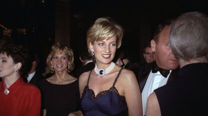 Princess Diana attends the Met Gala in New York