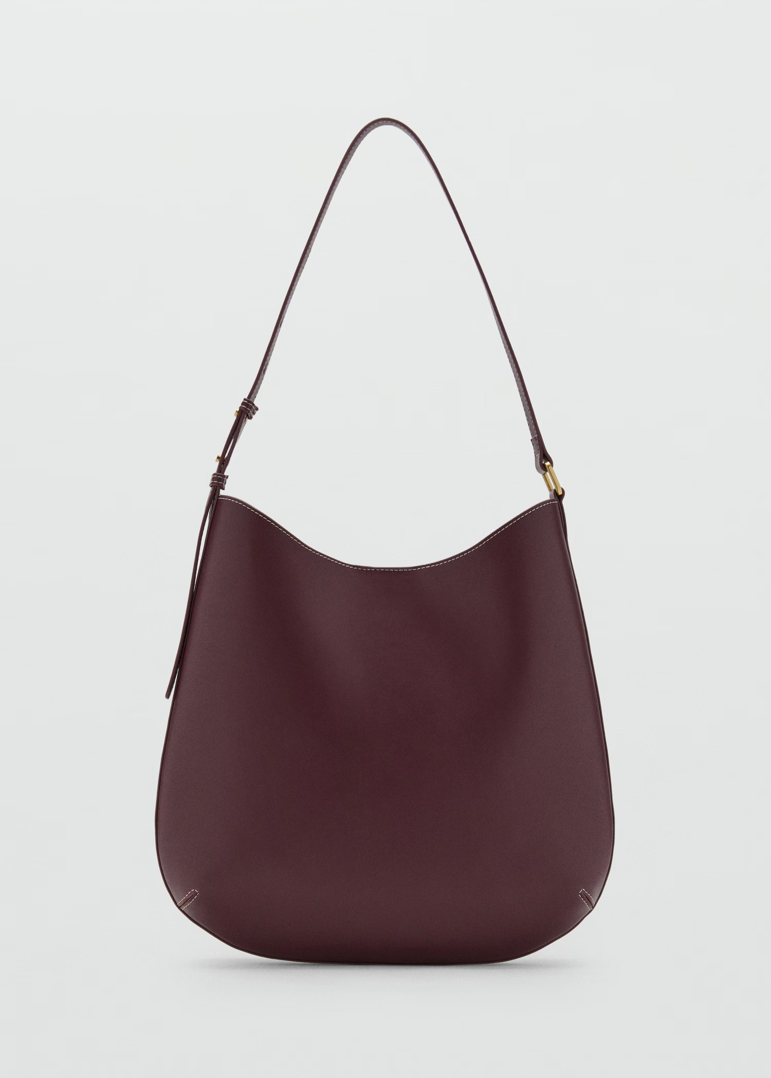 MANGO, Large Oval Shoulder Bag