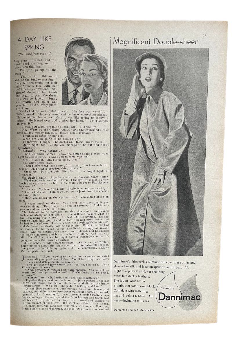 Fashion pages from woman&amp;home magazine 1953