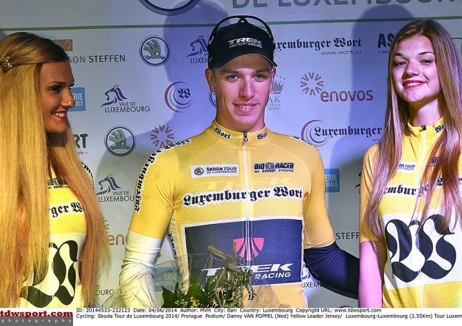 Danny van Poppel (Trek) leader of the Tour of Luxembourg