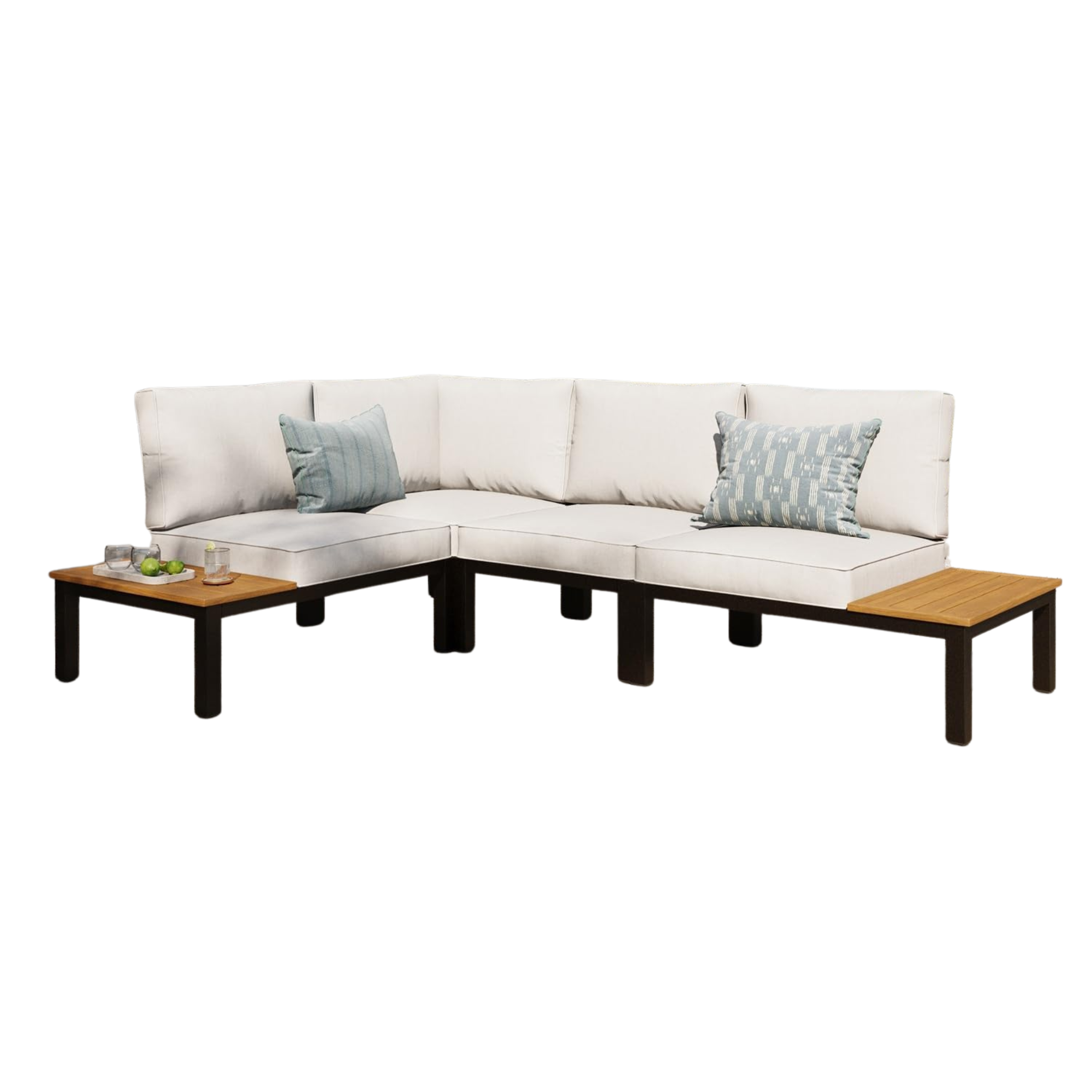 an outdoor sectional