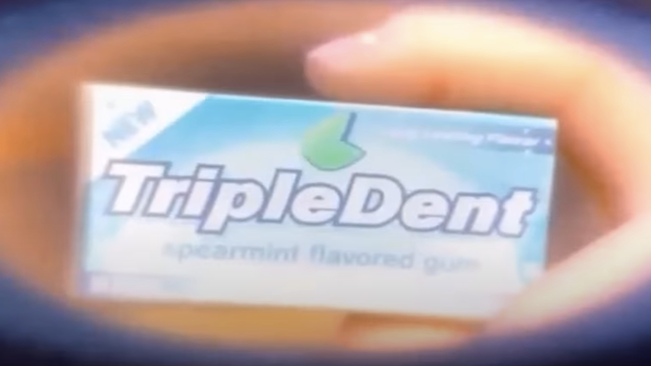 TripleDent gum ad from Inside Out