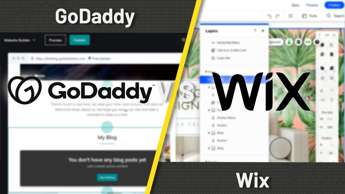 GoDaddy vs Wix