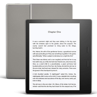 7. Amazon Kindle Oasis (32GB, Wi-Fi + Cellular):  $349.99