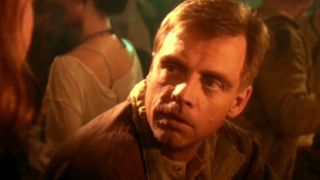 Mark Hamill in a cutscene for Wing Commander 4