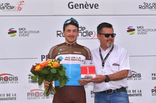 Alexis Gougeard took the combativity prize for stage 5