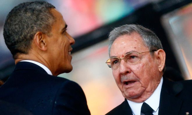 Barack Obama Raul Castro