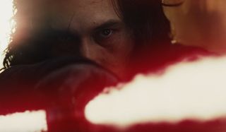 Star Wars: The Last Jedi Luke Leaving Kylo Angry