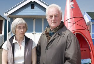 Bernard Hill and Saskia Reeves in BBC4's Canoe Man.