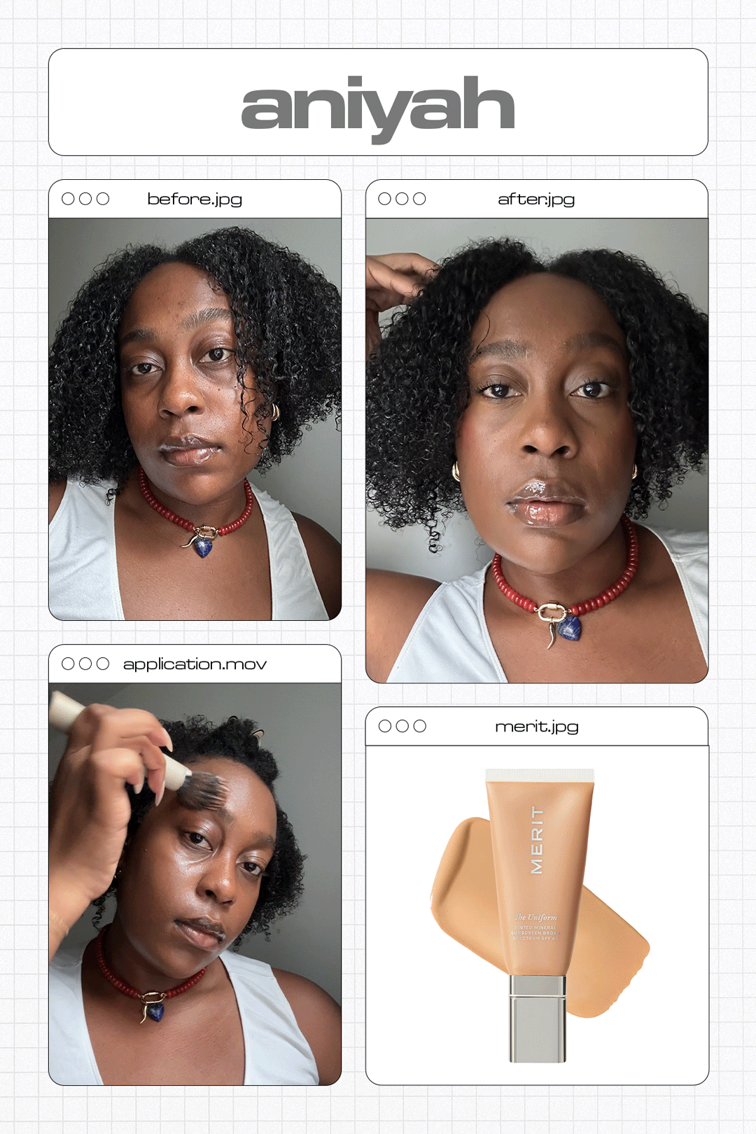 Editors test Merit tinted mineral sunscreen