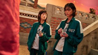 Squid Game actresses Ji Yeong and Jung Ho-yeon