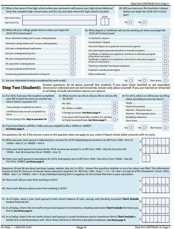 FAFSA