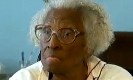 Just weeks shy of her 104th birthday, Vinia Hall was saved from foreclosure by some kind local Atlanta sheriffs. 