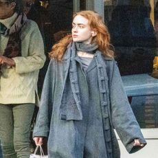 Sadie Sink Track Pants Street Style