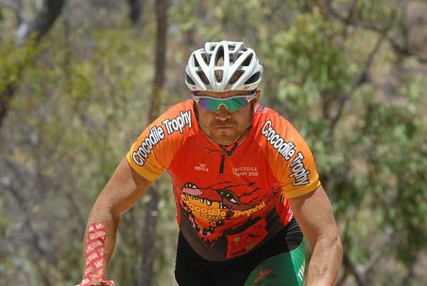 Ivan Rybarik (Rubena Rocky Trail Racing CZE) defends his lead in stage 6