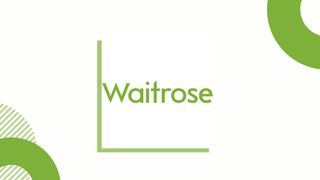 Waitrose supermarket logo with decoration around it