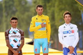 The final 2014 Tour de France podium