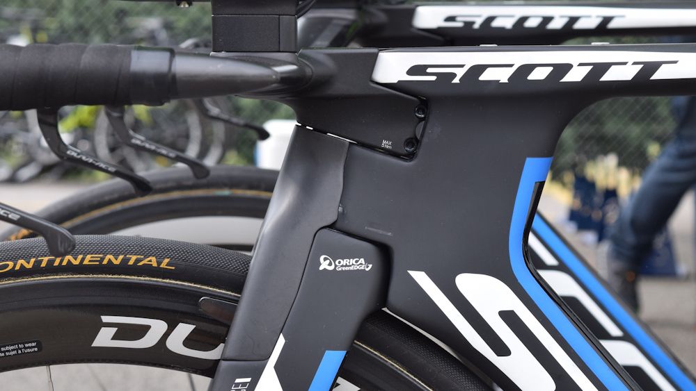Michael Albasini rides for Orica-Scott, previously Orica-GreenEdge