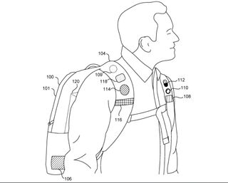 Microsoft patent for AI backpack