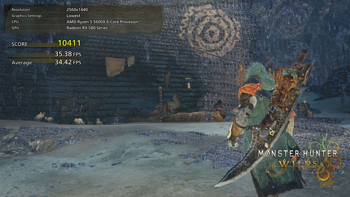 Monster Hunter Wilds performance test