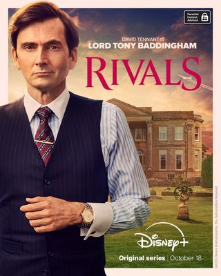 Rivals poster with David Tennant.