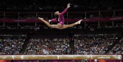 Gabrielle Douglas during the 2012 Summer Olympics.