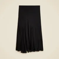 J.Crew Gwyneth Flounce-Hem Slip Skirt in Chiffon