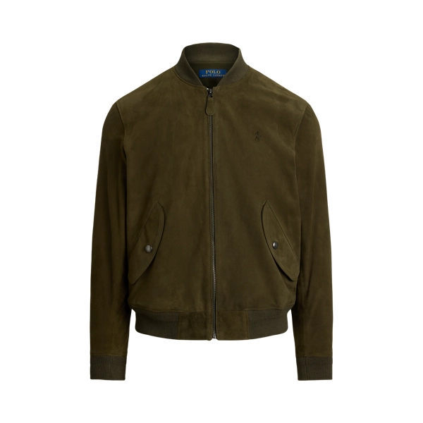 Suede Flight Jacket
