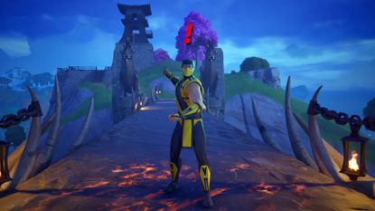 Fortnite Scorpion and First Blood Medallion